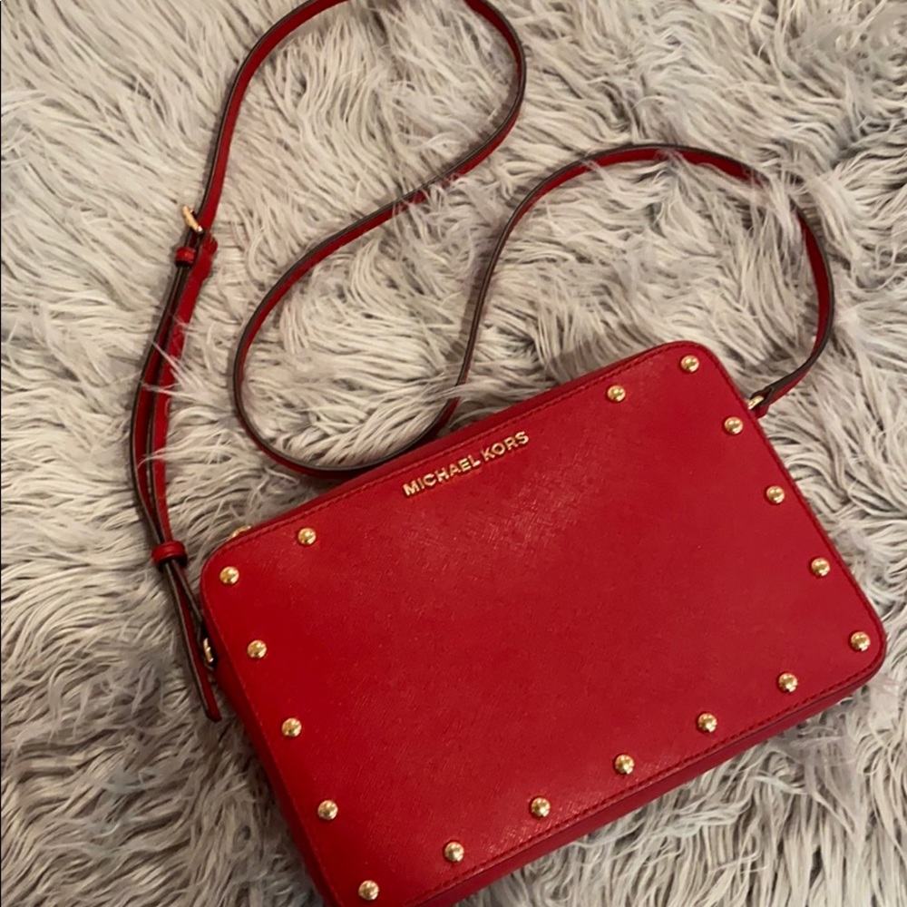 Red MK crossbody